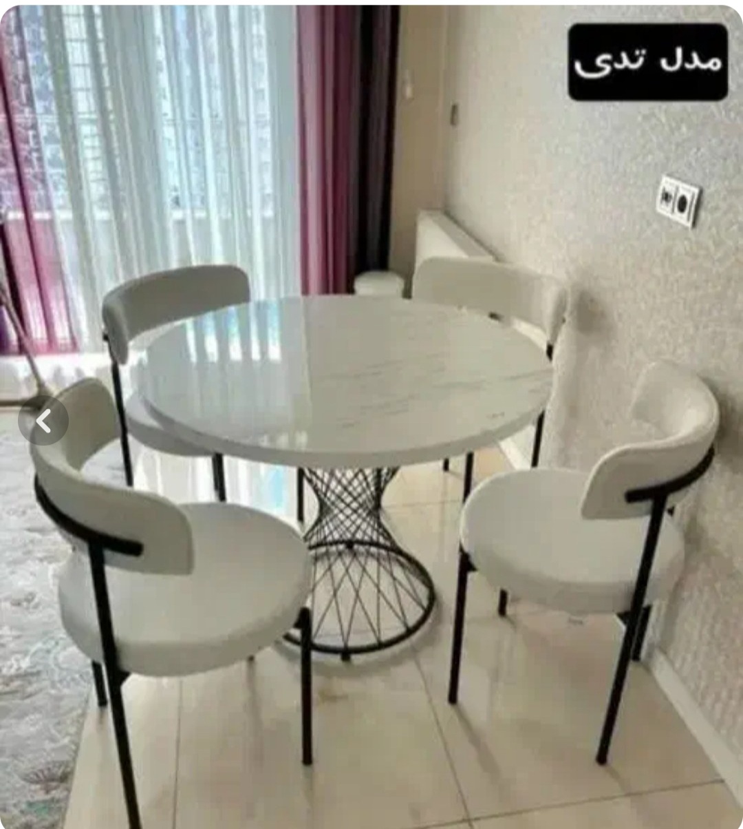 میزو صندلی نهار خوری مینیمال تدی۴نفره