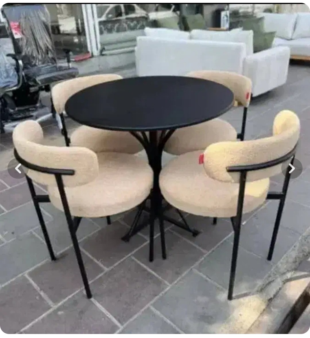میزو صندلی نهارخوری مینیمال ۴نفره