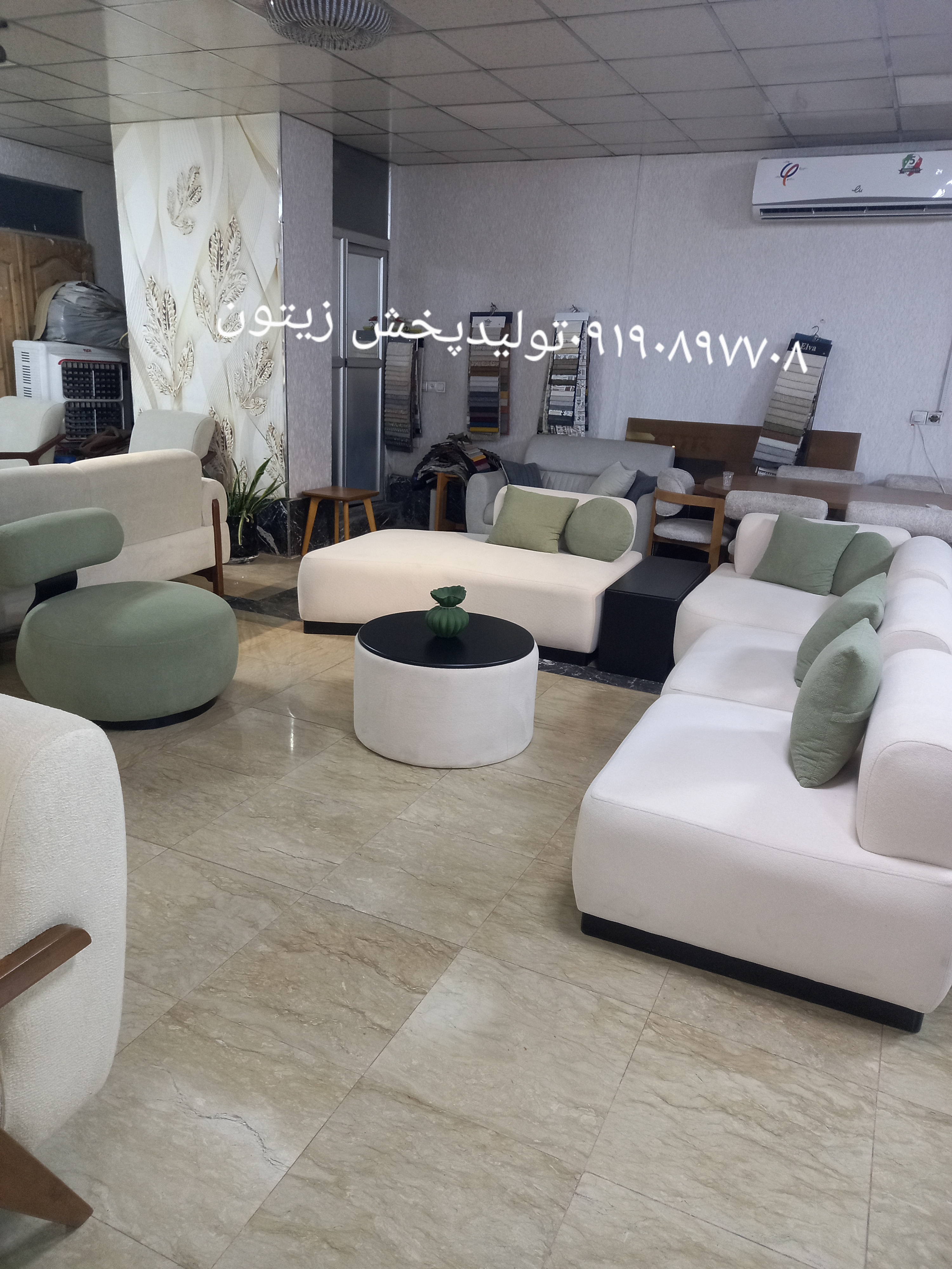 مبل ۸نفره مدل موچی خرید مستقیم از تولیدی رنگ به دلخواه مشتری