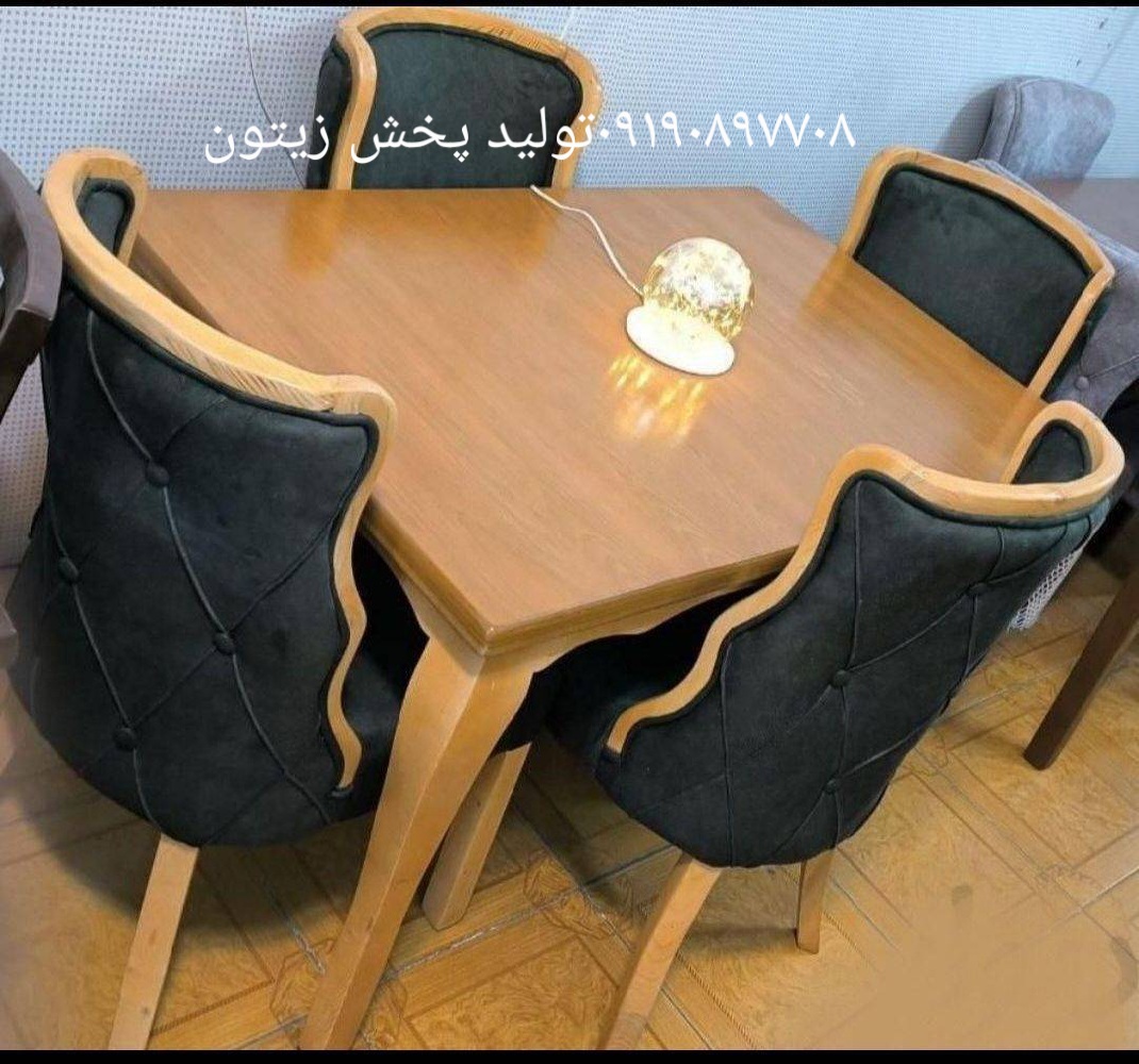 میزنهارخوری ۴نفره خرید مستقیم ازتولیدی رنگ به دلخواه مشری